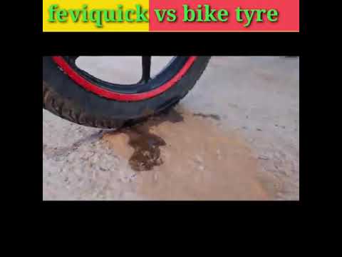क्या हो जब Feviquick से bike के टायर को चिपका दे || experiment video || MRINDIANHACKERS || crazy xyz - क्या हो जब Feviquick से bike के टायर को चिपका दे || experiment video || MRINDIANHACKERS || crazy xyz