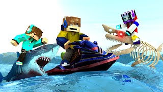 SHARK BITE MEGALODON ! NYAMAR JADI HIU MALAH DI MAKAN HIU BENERAN ! screenshot 5