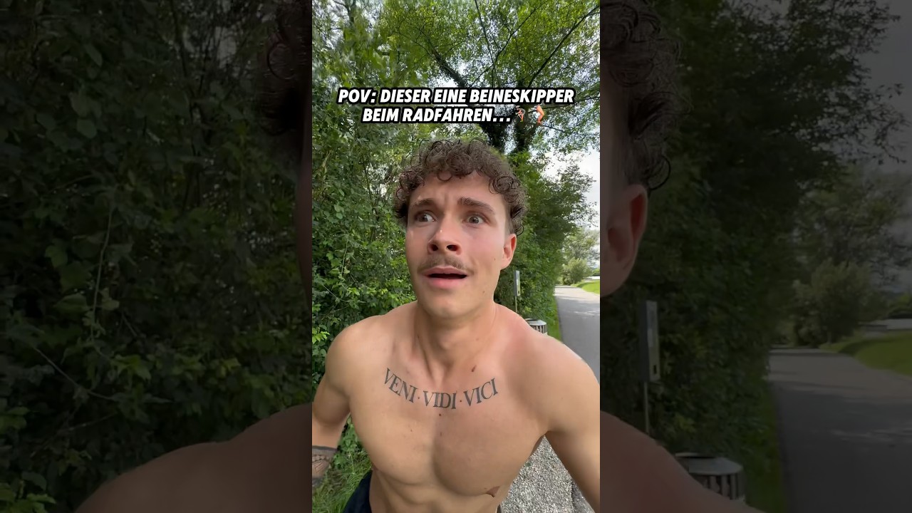 POV: Dieser eine Beine-Skipper beim Radfahren…🚲🦵