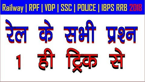 Speed distance and time||चाल समय और दूरी||Train(ट्रेन)part 1 ||Vv.imp