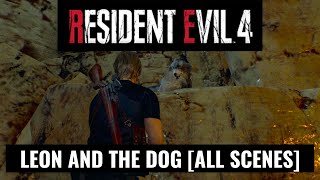 Resident Evil 4 Remake [Leon saves the Dog/The Dog helps in El Gigante fight]