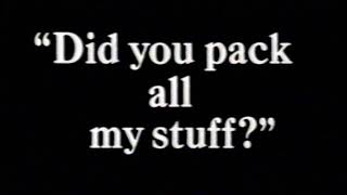 1989 Goodyear Tires "Nobody fits you like Goodyear" TV Commercial
