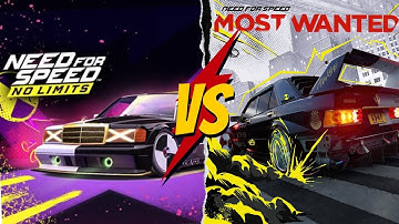 need for speed no limits vs need for speed most wanted (mobile 2023)