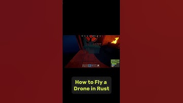 How to Fly a Drone in Rust #rust #rustshorts #rustgameplay #rusttricks #rusttutorial #rust