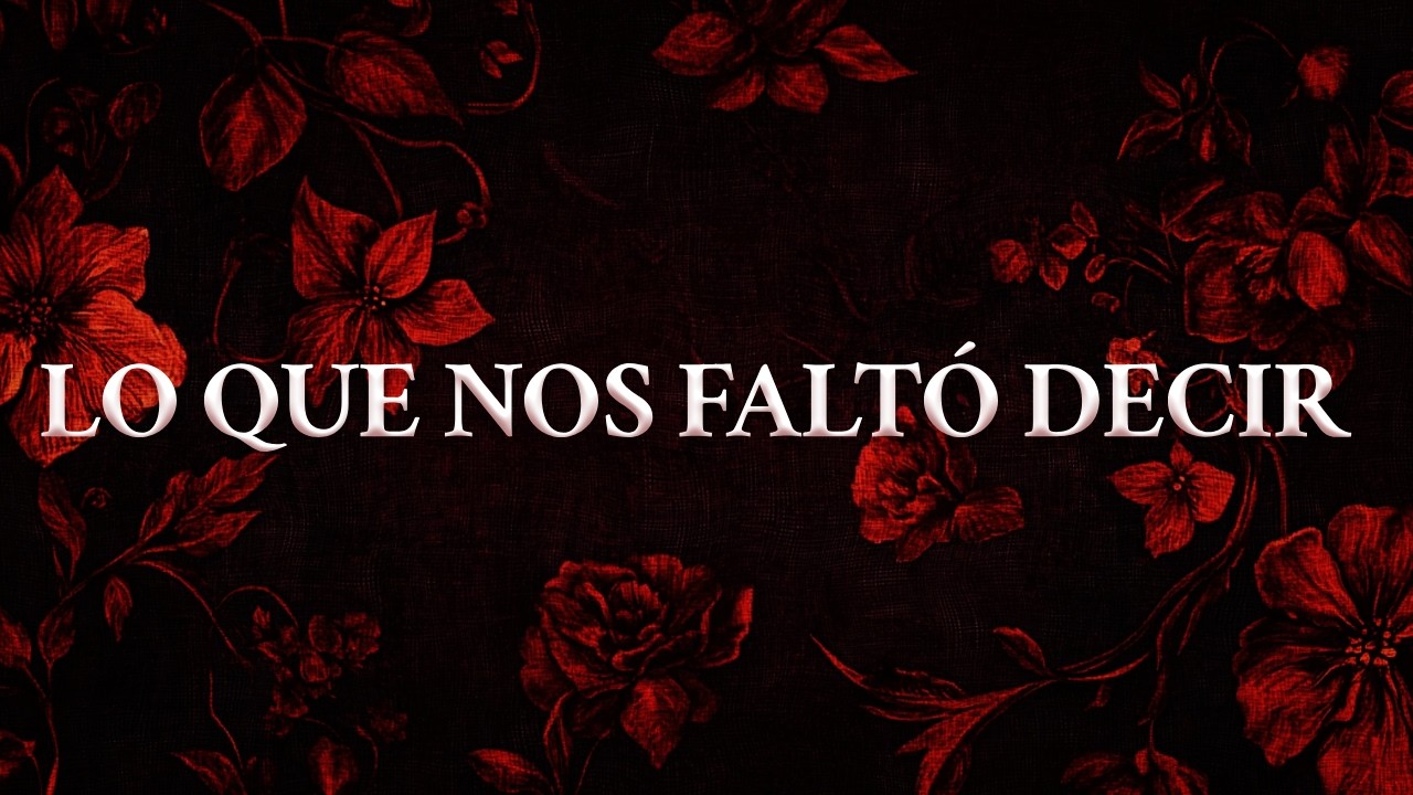 Jesse & Joy - LO QUE NOS FALTÓ DECIR (SLOWED) (Letra oficial / Official lyrics)