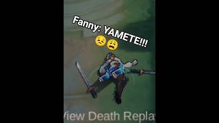 I Thought I Learned Fanny… But I was Wrong 😭💀 #mlbb #mobilelegends #mlbbmeme #funny #shorts
