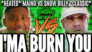 *HEATED* MAINO CONFRONTS SNOW BILLY \& WARNS HIM \\