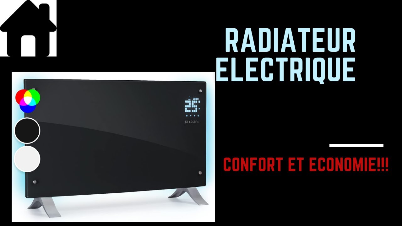 ECONOMIE Klarstein Radiateur Electrique Faible Consommation d