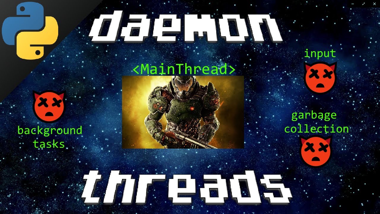 Python Daemon Threads 😈