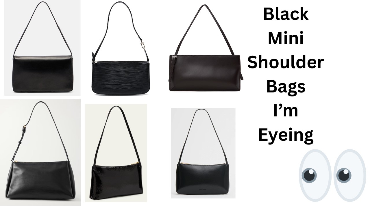 Black Mini Shoulder Bag Picks! | What I'm eyeing - YouTube