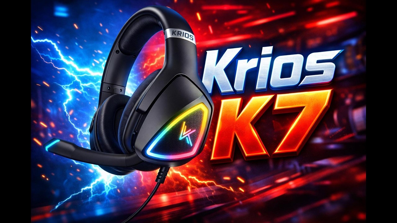 Miniatura de la reseña Krioz K7 Audífonos Gamer | Reseña