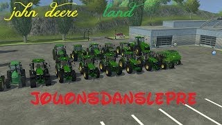 farming simulator 2013  présentation de mods john deere (john deere land)