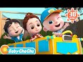 Wheels on the Bus | Little Bus Driver Song + More Baby ChaCha Nursery Rhymes &amp; Kids Songs