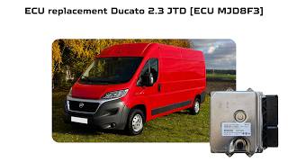 Ducato 2.3 JTD ECU replacement [ECU MJD8F3]