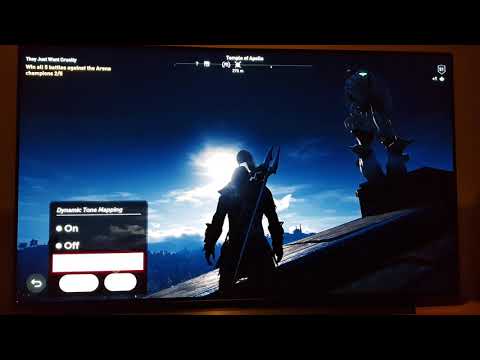 HGIG u0026 DTM on LG C9 Assassins Creed Odyssey