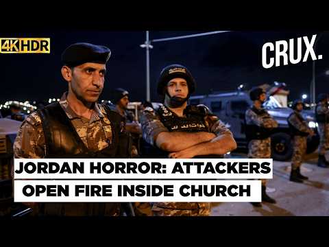 ON CAM: Gunmen Storm Jordan Church Funeral, Several Killed In Deadly Karak Attack