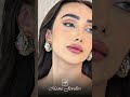 Flower Navratna Polki Earrings Flower Navratna Polki Earrings