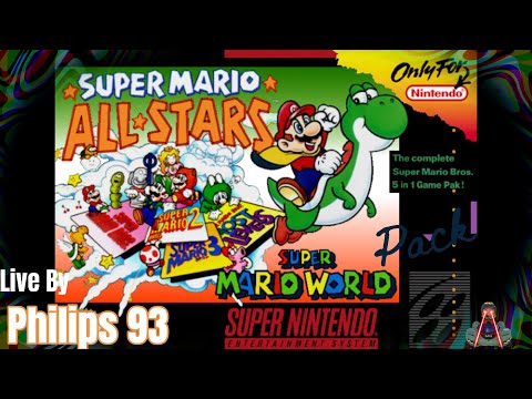 Super Mario All Stars + Super Mario World ITA (Live Streaming) Super Nintendo #1