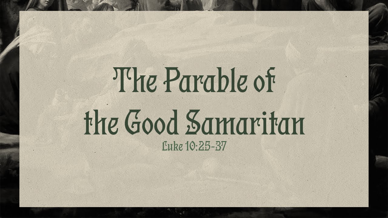 The Parable of the Good Samaritan | Pastor Jacob Franklin - YouTube
