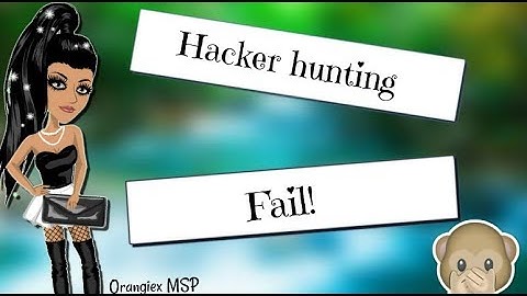 Hacker!? hunting FAIL! | Orangie msp