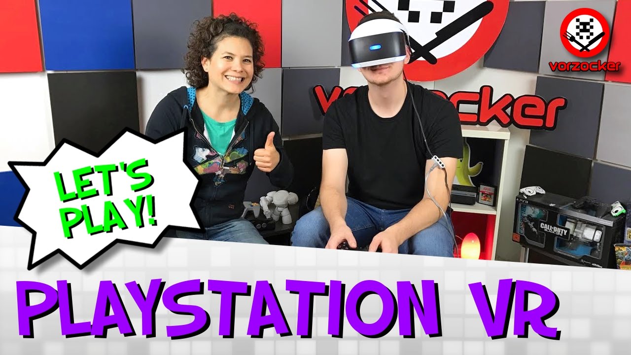 Let's Play PLAYSTATION VR - Gameplay-Session mit Vio & Cookie