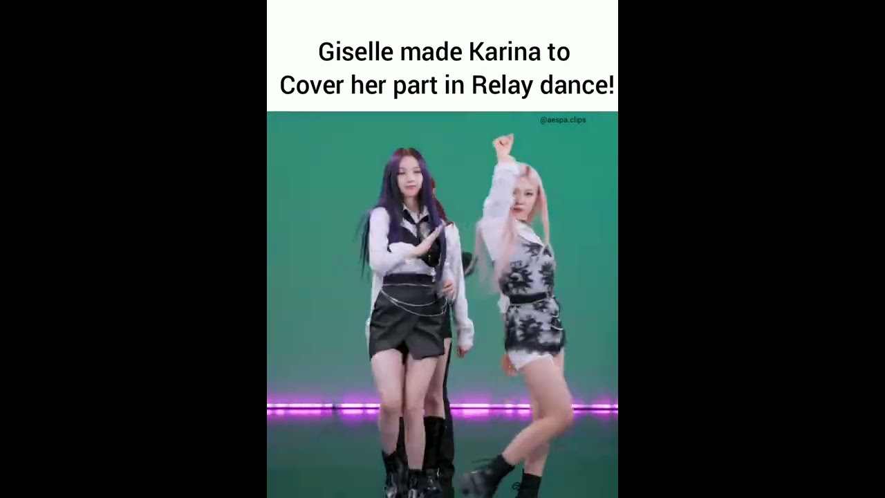Giselle made Karina to move at her pace during Relay dance 