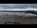 River trent flooding torksey lincolnshire england 5th jan 2024 by drone