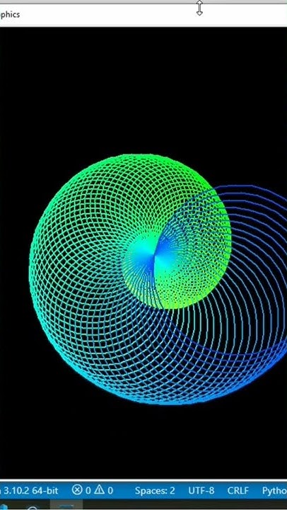 Python graphic design || amazing animation pattern #python # ...