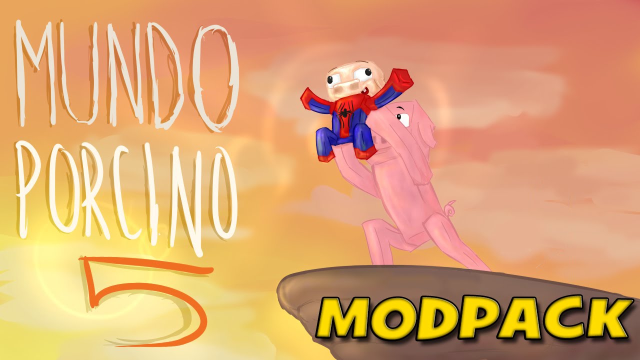 Modpack Mundo Porcino 5 | Serie Sarinha | HeberonYT temporada 6 vikings