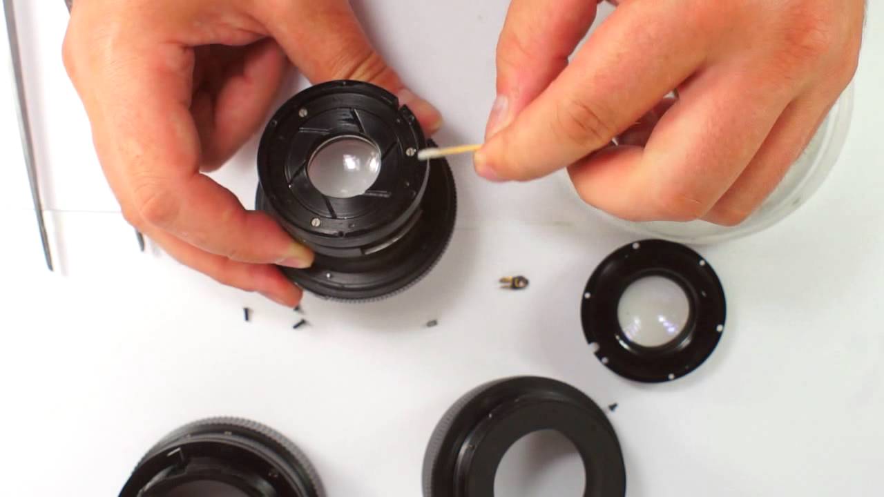 How to repair VEGA-12B stuck aperture blades