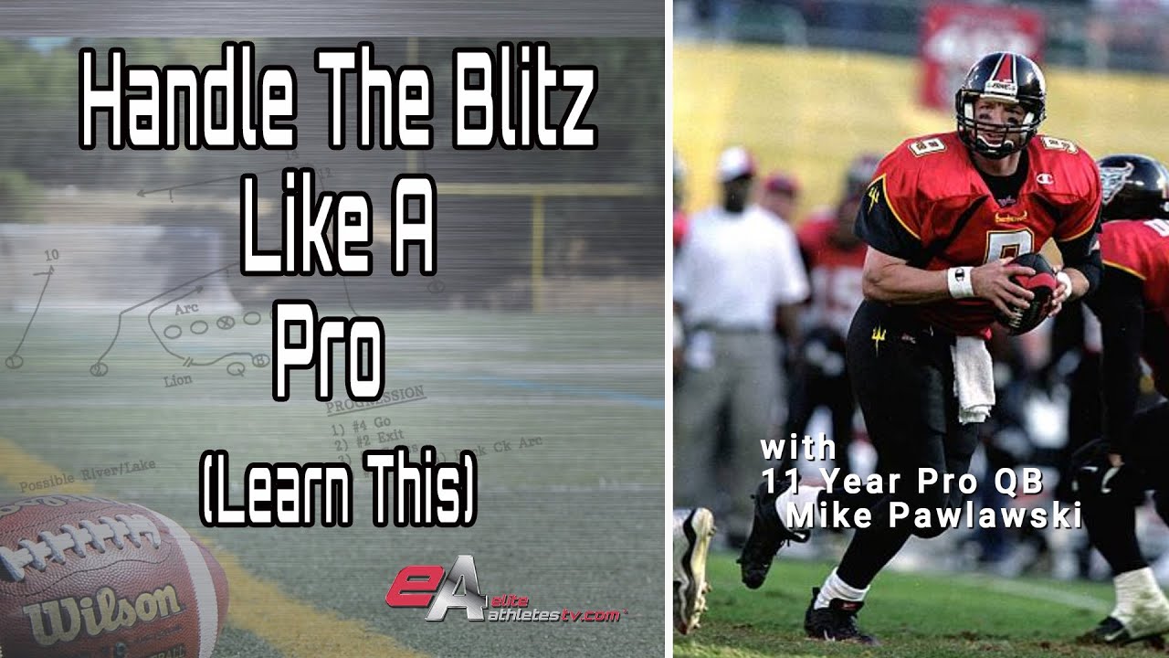 Quarterback Training-DON'T PANIC Under Pressure- Beat Cover 0 Defense-11 Year Pro QB Mike Pawlawski