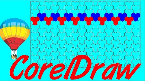 Corel Draw Tips & Tricks Make this Pattern with a 6 sided Polygon