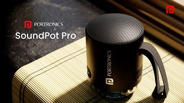 SoundPot Pro Wireless Speaker—Splash-Proof Speaker! 360° Sound, TWS Stereo, RGB Lights & More!