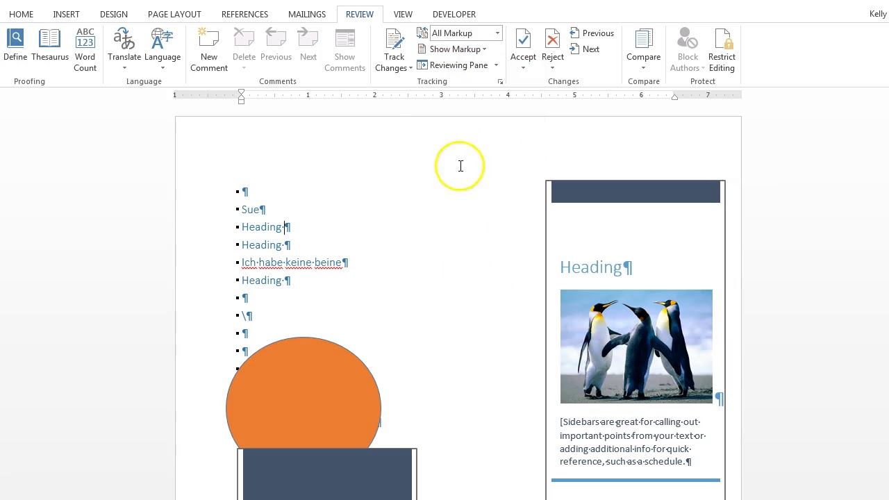 Tracking Changes In Word YouTube