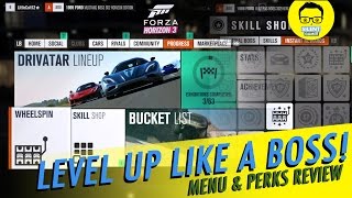 Leveling Up Like A Boss on Forza Horizon 3 - Forza Horizon 3 Menu, Perks, Treasure Map, and more