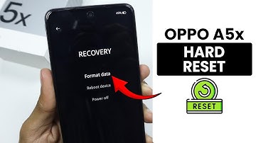Oppo A5x: How to Hard Reset via Recovery Mode - Remove Forgot Password/PIN/Pattern