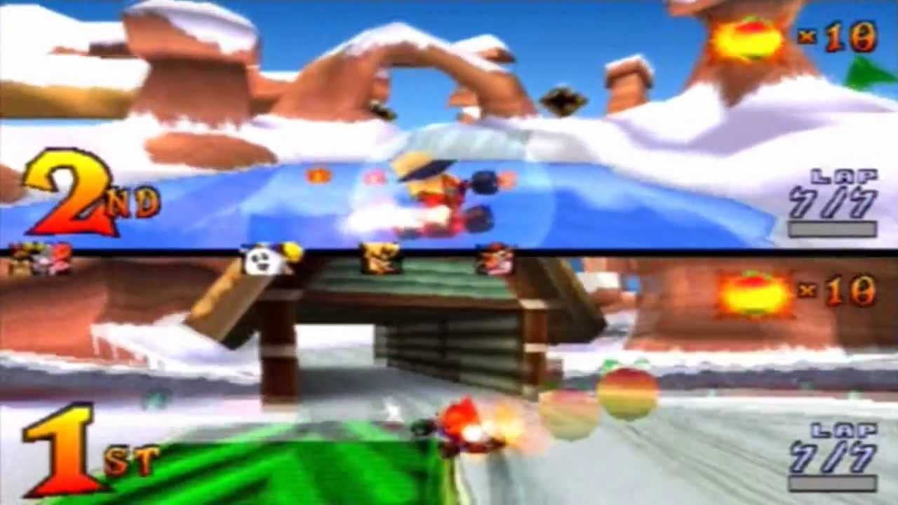 Crash Team Racing 2 player gameplay YouTube