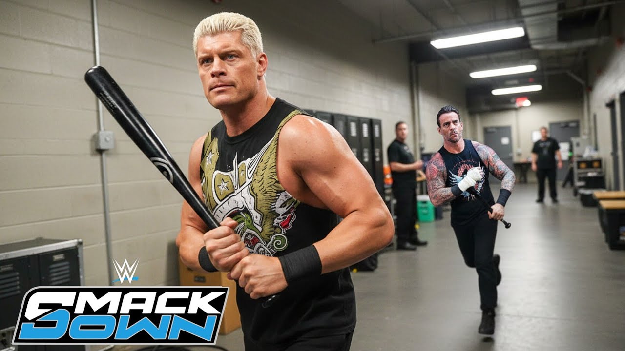 CM Punk Chases Cody Rhodes in Wild SmackDown Moment — Fans Go Crazy