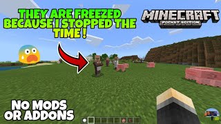 [MCPE]HOW TO STOP TIME !!! (Command Block Creation)