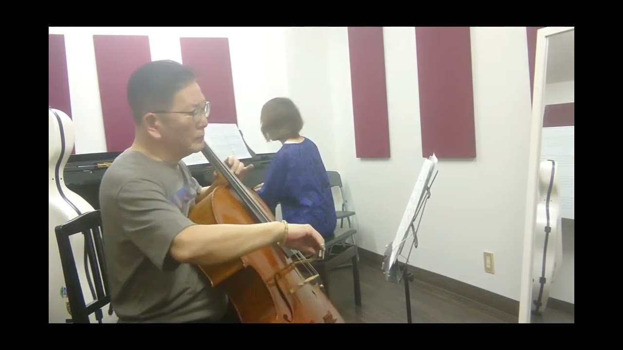 虹の彼方に     Over The  Rainbow  ( cello&piano)