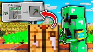 Ahora podemos CRAFTEAR ARMADURAS y HERRAMIENTAS de ESMERALDA en MINECRAFT!