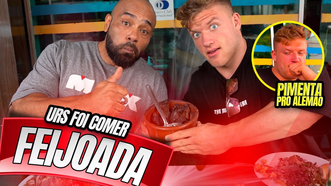 LEVAMOS O URS PARA COMER FEIJOADA - BALESTRIN LEVOU PIMENTA SUPER FORTE