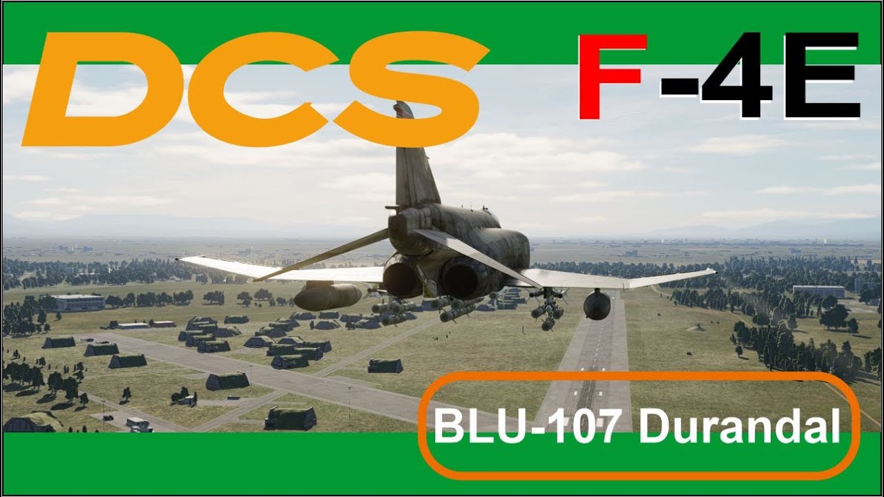 DCS:F-4E Phantom II | TESTE BLU-107 Durandal /PT-BR_VÍDEO 2362