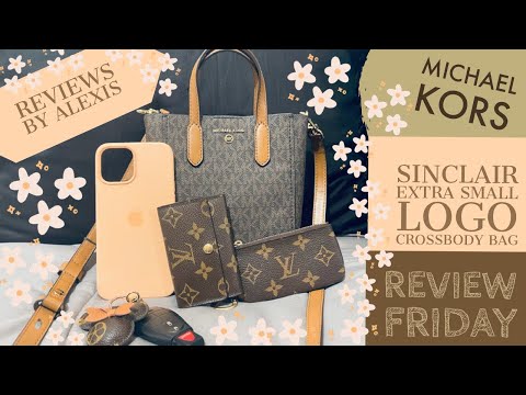 Michael Kors | Sinclair Extra Small Logo Crossbody | Review | What Fits Inside | Reviews By Alexis