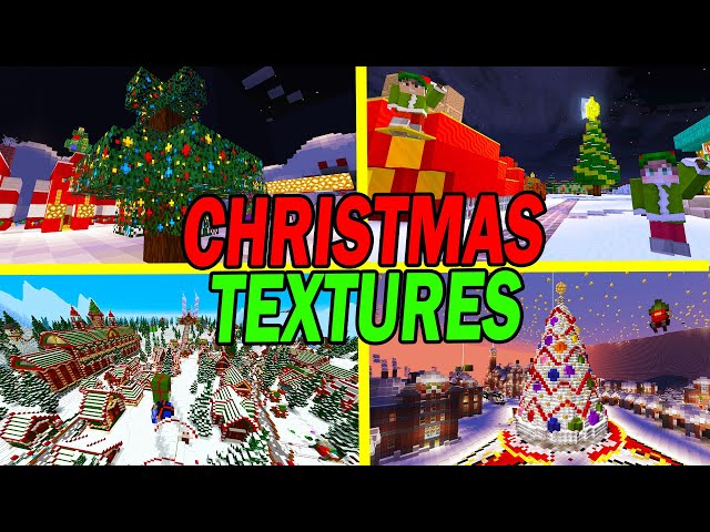 Top 10 Minecraft Christmas Texture Packs (Resource Packs) 