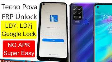 Tecno Pova Android 10 FRP Bypass Google Account Remove Without PC Tecno Pova LD7 FRP Bypass - DM FRP