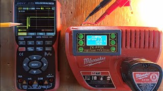 Relay Contact Bounce: ZOYI ZT-703S Scope & Custom PWM Driver.