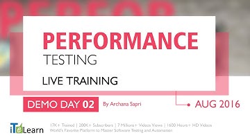 Performance Testing Live Training  &  Live Project for Beginners day 02