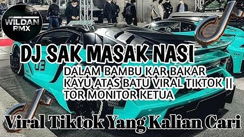 DJ SAK MASAK NASI DALAM BAMBU KAR BAKAR KAYU ATAS BATU VIRAL TIKTOK || TOR MONITOR KETUA