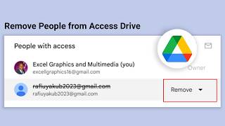 Remove Someone From Shared Google Drive File